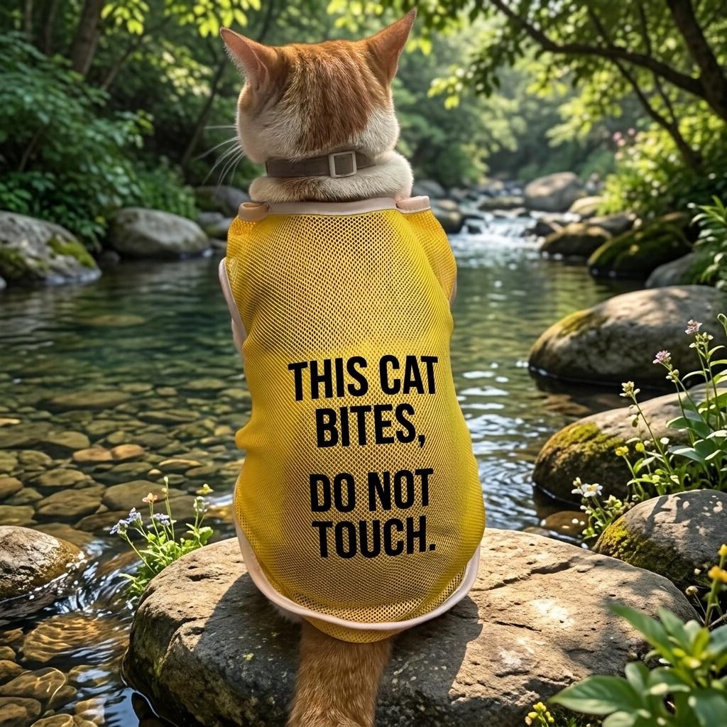 Custom Mesh Cat Vest, Personalized Pet Name Shirt, Adopt Me Dog Vest, Summer Pet Vest, Dog Photo Prop, Dog Cat Costume