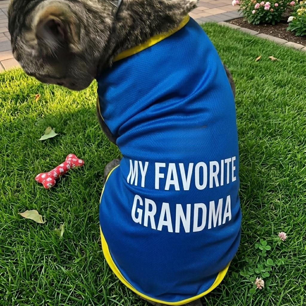 Personalized Pet Name Shirt, Custom Cat Vest / Costume